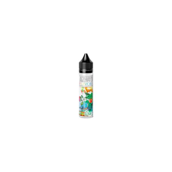 azhad's elixirs goa flavors azhad liquido shot 20ml tabacco kentucky pesca pera torta mela limone