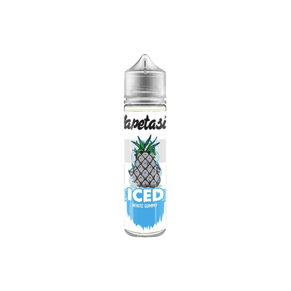 vapetasia iced white gummy liquido shot 20ml caramella ananas ghiaccio