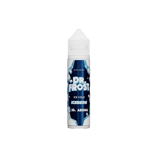 dr. frost iceberg ice cold liquido shot 20ml mirtillo fragola lampone mora anice ghiaccio