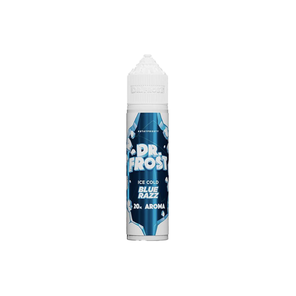 dr. frost blue razz ice cold liquido shot 20ml lampone blu ghiaccio