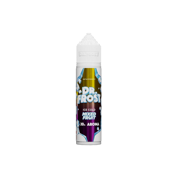 dr. frost mixed fruit ice cold liquido shot 20ml frutto della passione mango mora ghiaccio