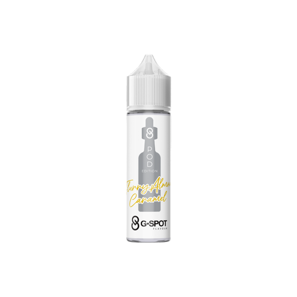 g-spot flavour flurry almond caramel pod edition g-spot liquido shot 20ml latte mandorla caramello