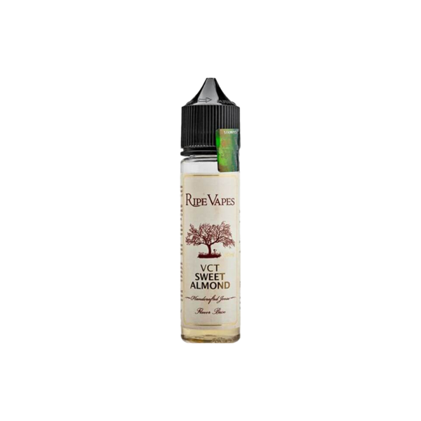 ripe vapes vct sweet almond liquido shot 20ml tabacco crema mandorle