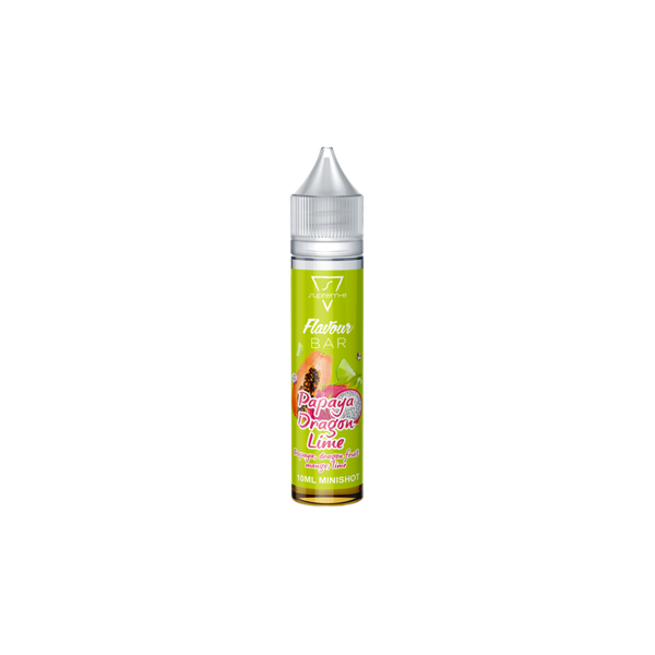 suprem-e papaya dragon lime flavour bar aroma mini shot 10ml frutta tropicale ghiaccio