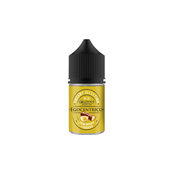 goldwave egocentrico aroma mini shot 10ml crema nocciola cioccolato