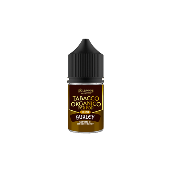 goldwave burley tabacco organico per pod aroma mini shot 10ml