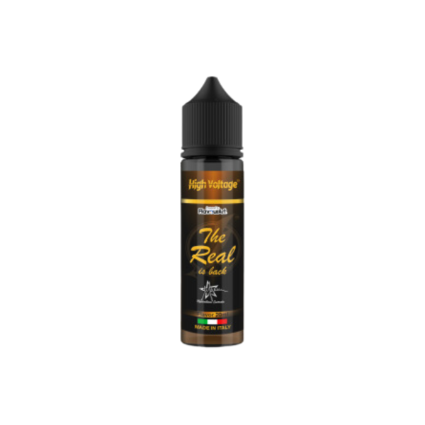 flavourart the real is back high voltage liquido shot 20ml cioccolato bianco