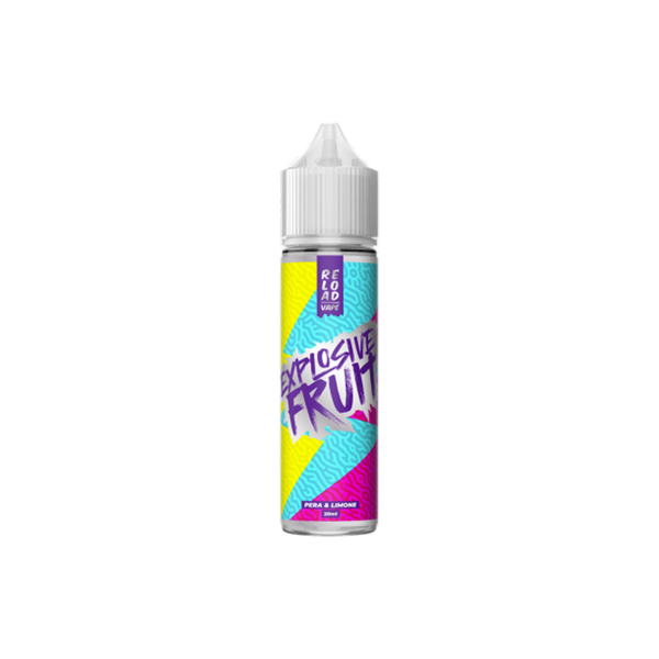 reload vape pera limone explosive fruit liquido shot 20ml