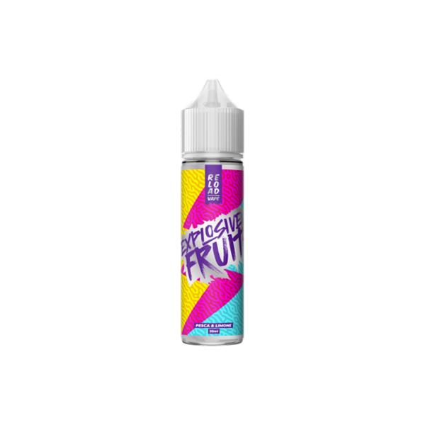 reload vape pesca limone explosive fruit liquido shot 20ml