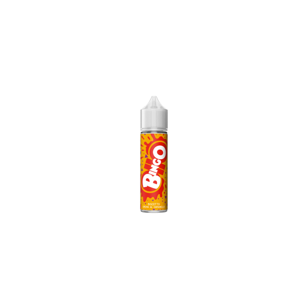 reload vape bingo caramel liquido shot 20ml biscotto crema caramello