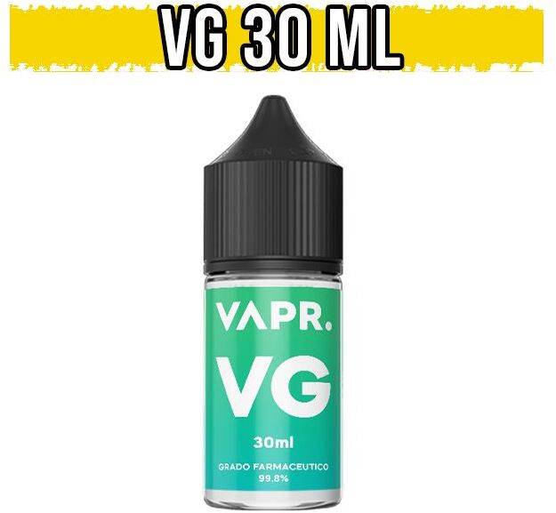 vapr. glicerina vegetale 30ml base neutra vapr 100% vg