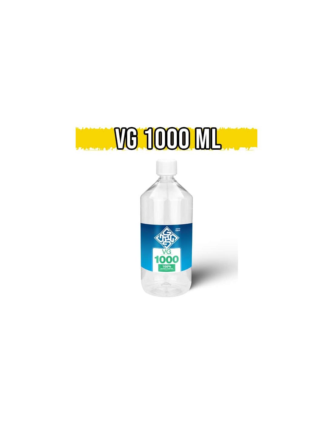 glowell glicerina vegetale 1 litro (1000ml) full vg