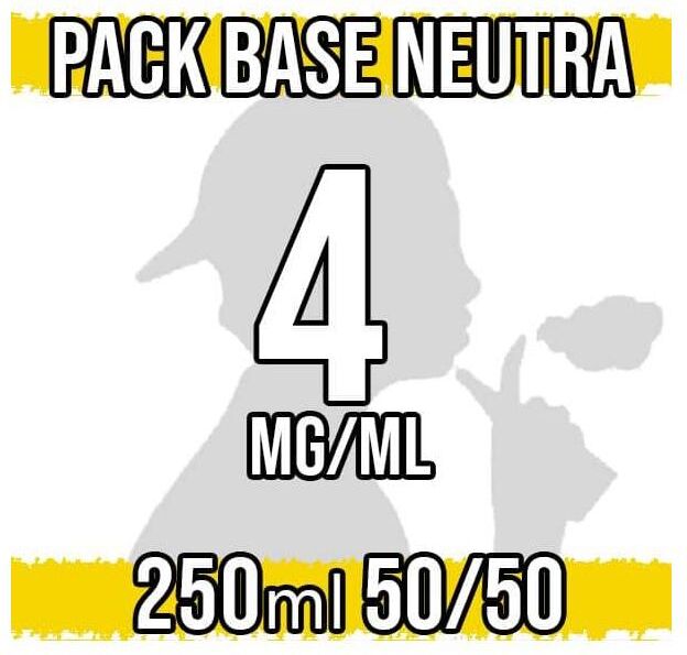 brand vari base neutra 50vg 50pg con nicotina 4 mg/ml - 250ml