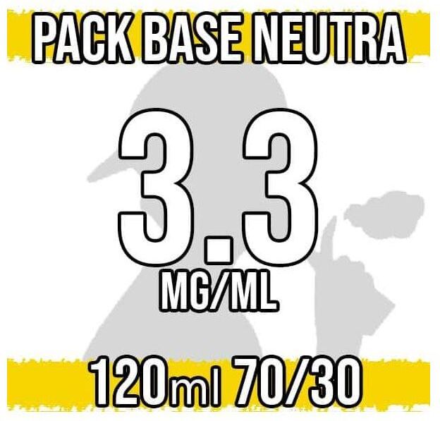 brand vari base neutra 70vg 30pg con nicotina 3,3 mg/ml - 120ml