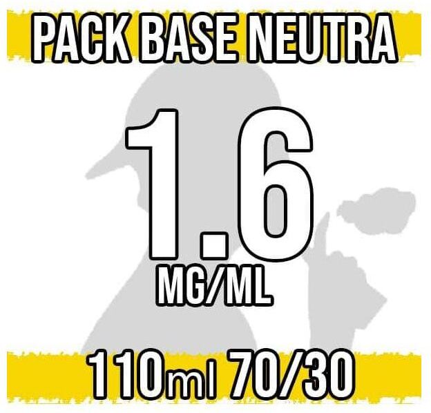 brand vari base neutra 70vg 30pg con nicotina 1.6 mg/ml - 110ml