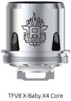 smok v8 x-baby x4 resistenza head coil per atomizzatore tfv8 x-baby - 3 pezzi