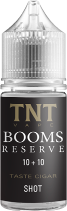 tnt vape booms reserve aroma mini shot 10ml tabacco barrique