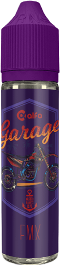 alfaliquid fmx alfa garage liquido shot 20ml mela fragola pesca