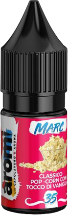 easy vape marc n.35 aromì aroma concentrato 10ml pop corn vaniglia