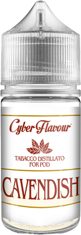 cyber flavour cavendish tabacco distillato for pod aroma mini shot 10ml