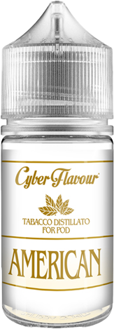 cyber flavour american tabacco distillato for pod aroma mini shot 10ml burley virginia