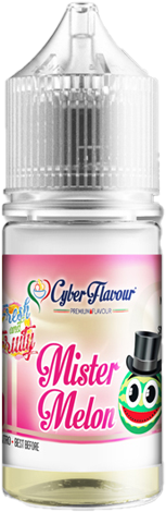 cyber flavour mister melon aroma mini shot 10ml anguria fragola frutti rossi