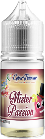 cyber flavour mister passion aroma mini shot 10ml passion fruit lime guaranà