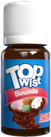 dreamods bounds top twist aroma concentrato 10ml cioccolato zucchero filato cocco