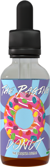 galactika the raging donut dreamods liquido shot 20ml ciambella fragola glassa