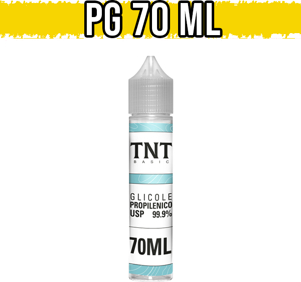 tnt vape glicole propilenico 70ml full pg