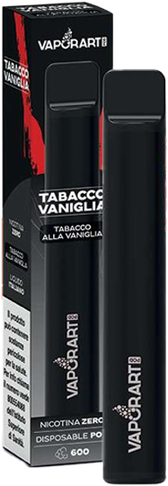 vaporart tabacco vaniglia (virus) pod mod usa e getta - 600 puffs