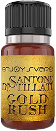 enjoysvapo gold rush santone distillati aroma concentrato 10ml tabacco latakia burley