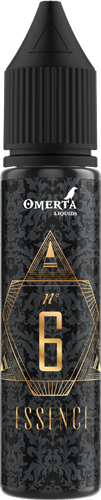 omerta liquids essence n.6 premium omerta aroma mini shot 10ml tabacco caffè