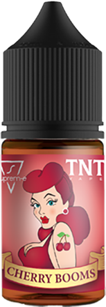 tnt vape cherry booms suprem-e aroma concentrato 10ml tabacco ciliegia