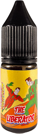 easy vape fine stock - the liberator comics collection aroma concentrato 10ml mirtillo pesca fragola