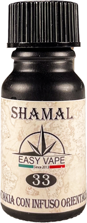 easy vape shamal n.33 aroma concentrato 10ml tabacco latakia erbe orientali