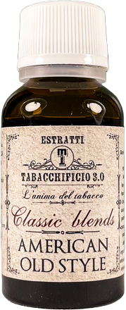 estratti tabacchificio 3.0 american old style classic blend aroma concentrato 20ml