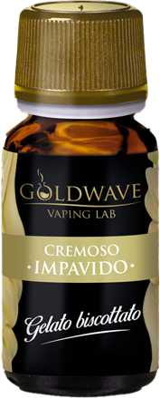 goldwave impavido liquido aroma 10 ml biscotto gelato cioccolato bianco