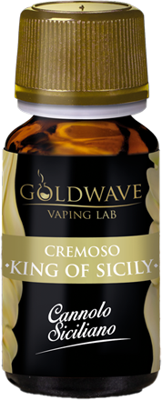 goldwave king of sicily aroma concentrato 10ml cannolo ricotta