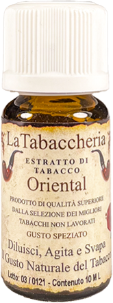 la tabaccheria oriental aroma concentrato 10ml tabacco