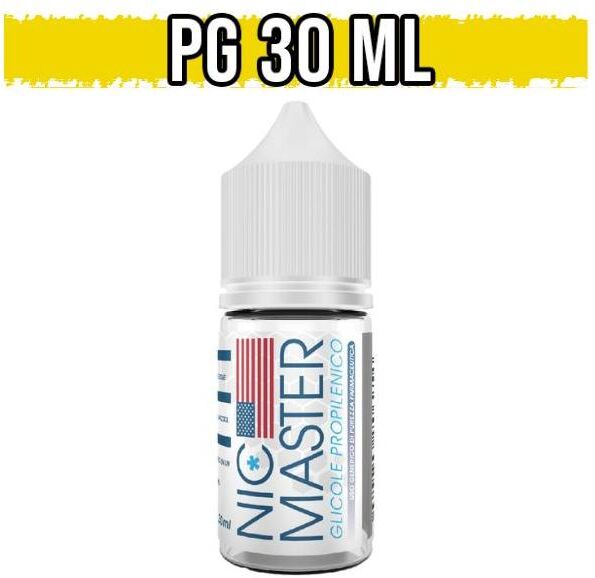 nic master glicole propilenico 30ml full pg