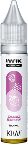 kiwi vapor quad berry iwik flavors kiwi liquido shot 20ml frutti di bosco