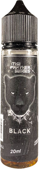 dr. vapes black panther liquido shot 20ml tabacco vaniglia gelato turco