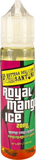 enjoysvapo royal mango ice bottega del santone liquido shot 20ml