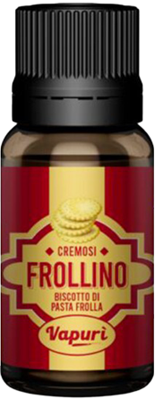 vapurì frollino aroma concentrato 12ml biscotto pasta frolla