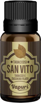 vapurì san vito aroma concentrato 12ml tabacco zucchero filato