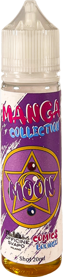 officine svapo moon manga collection liquido shot 20ml zucchero filato frutta