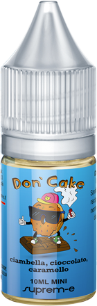 suprem-e don' cake s-flavor aroma mini shot 10ml ciambella cioccolato caramello