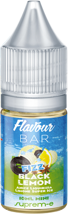 suprem-e fizz black lemon flavour bar aroma mini shot 10ml anice liquirizia limone ghiaccio