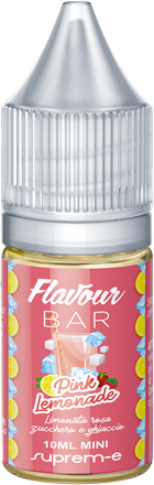 suprem-e pink lemonade flavour bar aroma mini shot 10ml limonata frutti rossi ghiaccio